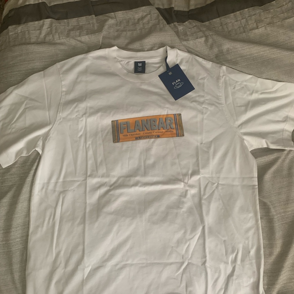 Flan Labs White T Shirt